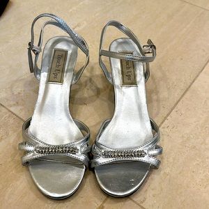 Silver heels